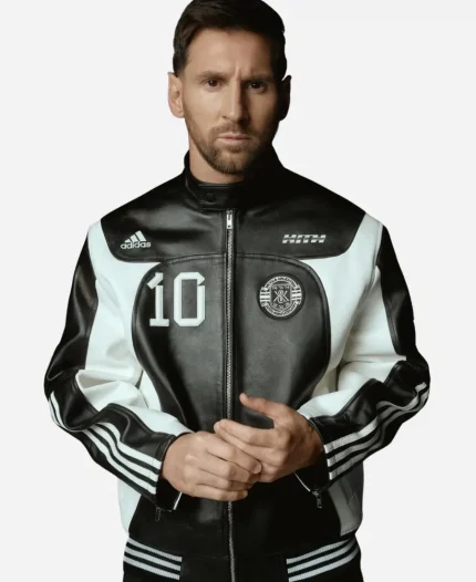 Messi Leather Biker Jacket