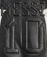 Kith & Messi x Adidas Football Leather Biker Jacket