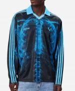 Messi x Kith x Adidas Football 2026 World Cup Skeleton Goalkeeper Long Sleeve T-Shirt