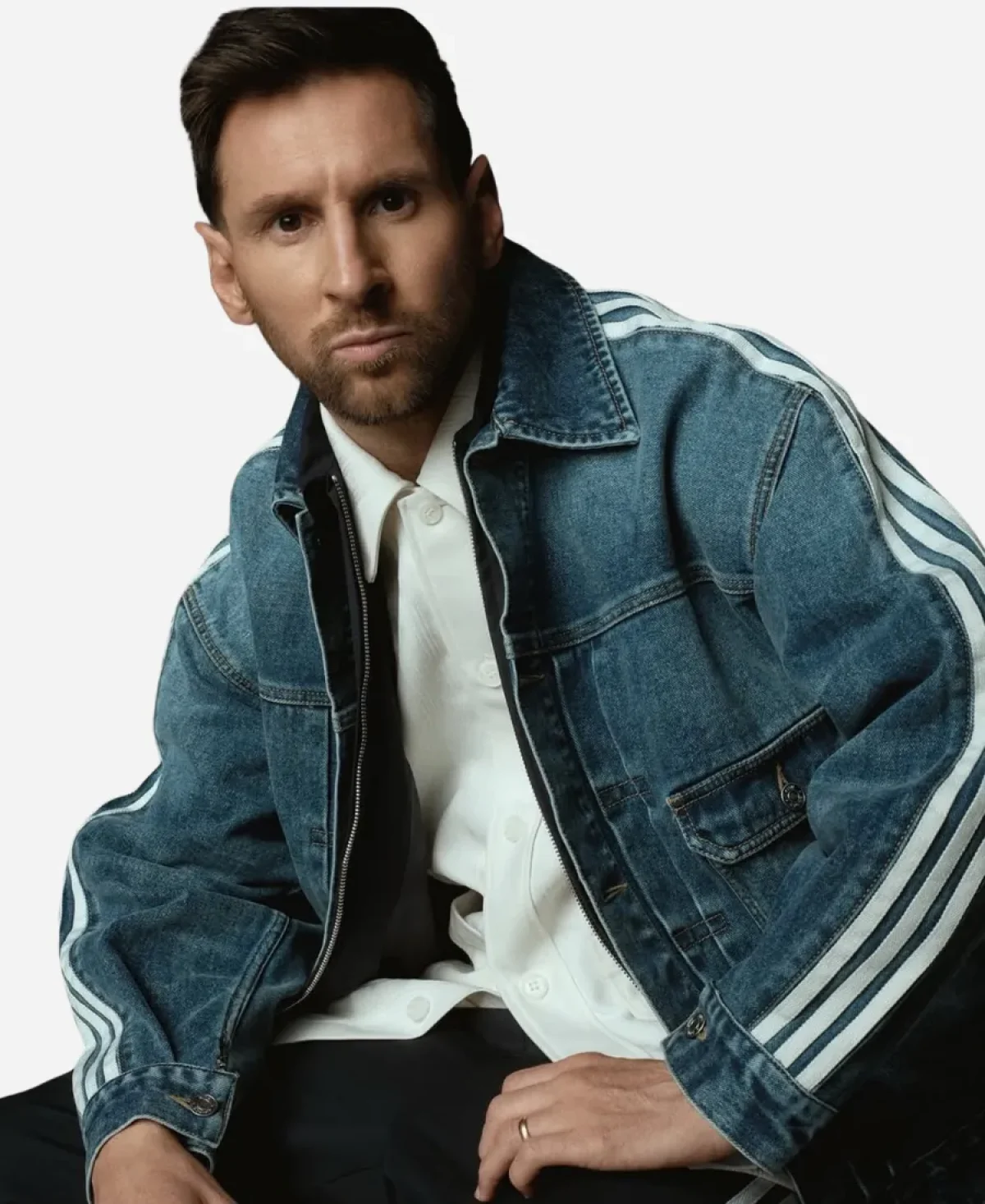 Kith & Messi for Adidas Football Denim Jacket