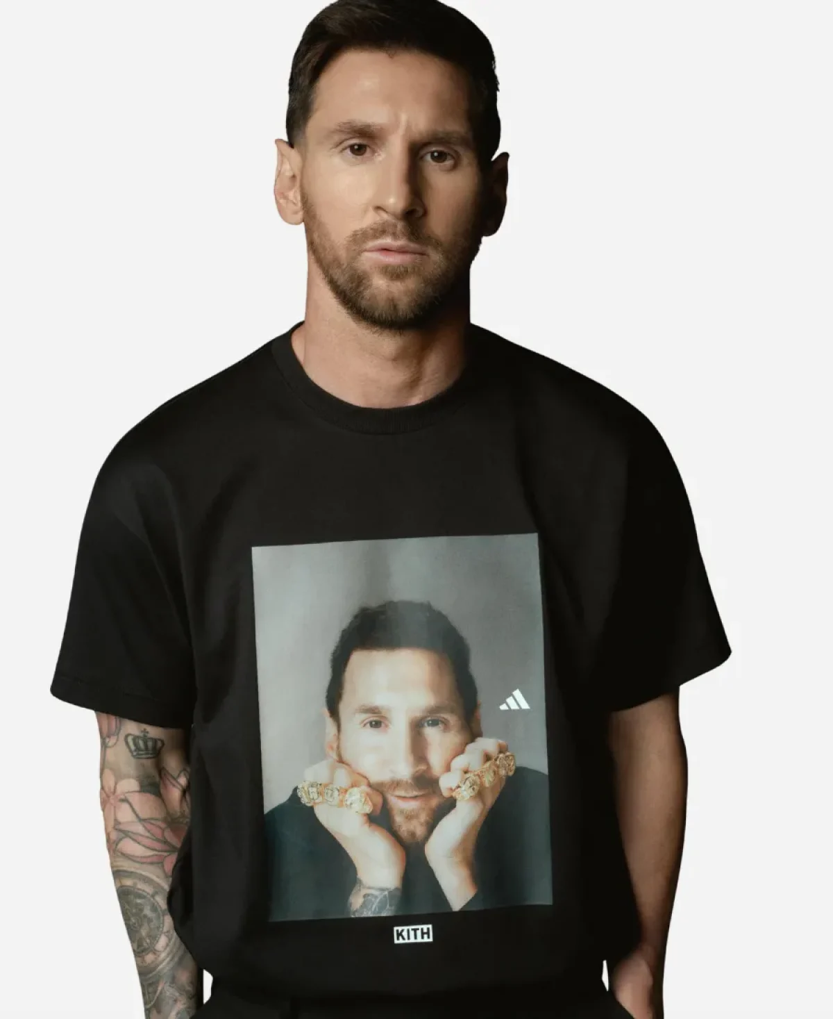 Kith & Messi for Adidas Football Graphic T-Shirt | Kith x Messi Tee