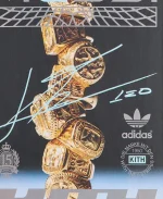 20th Anniversary Lionel Messi x Kith x Adidas Football Black Graphic Tee
