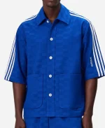 Kith & Messi for Adidas 2026 Football Monogram Shirt - Blue