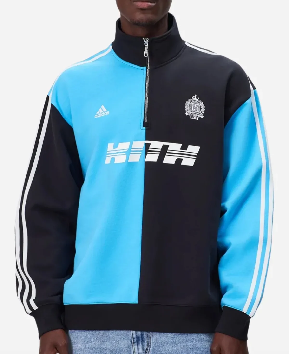 Kith & Messi for Adidas 2026 Football Quarter Zip - Night Navy