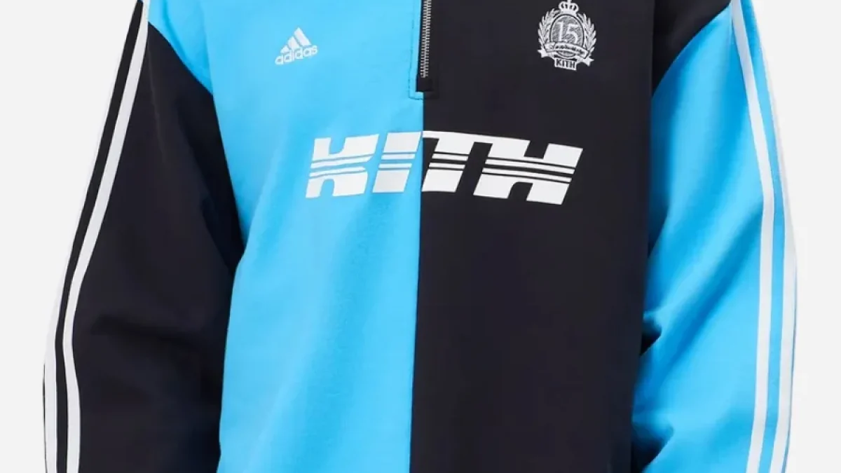 Kith & Messi for Adidas 2026 Football Quarter Zip - Night Navy