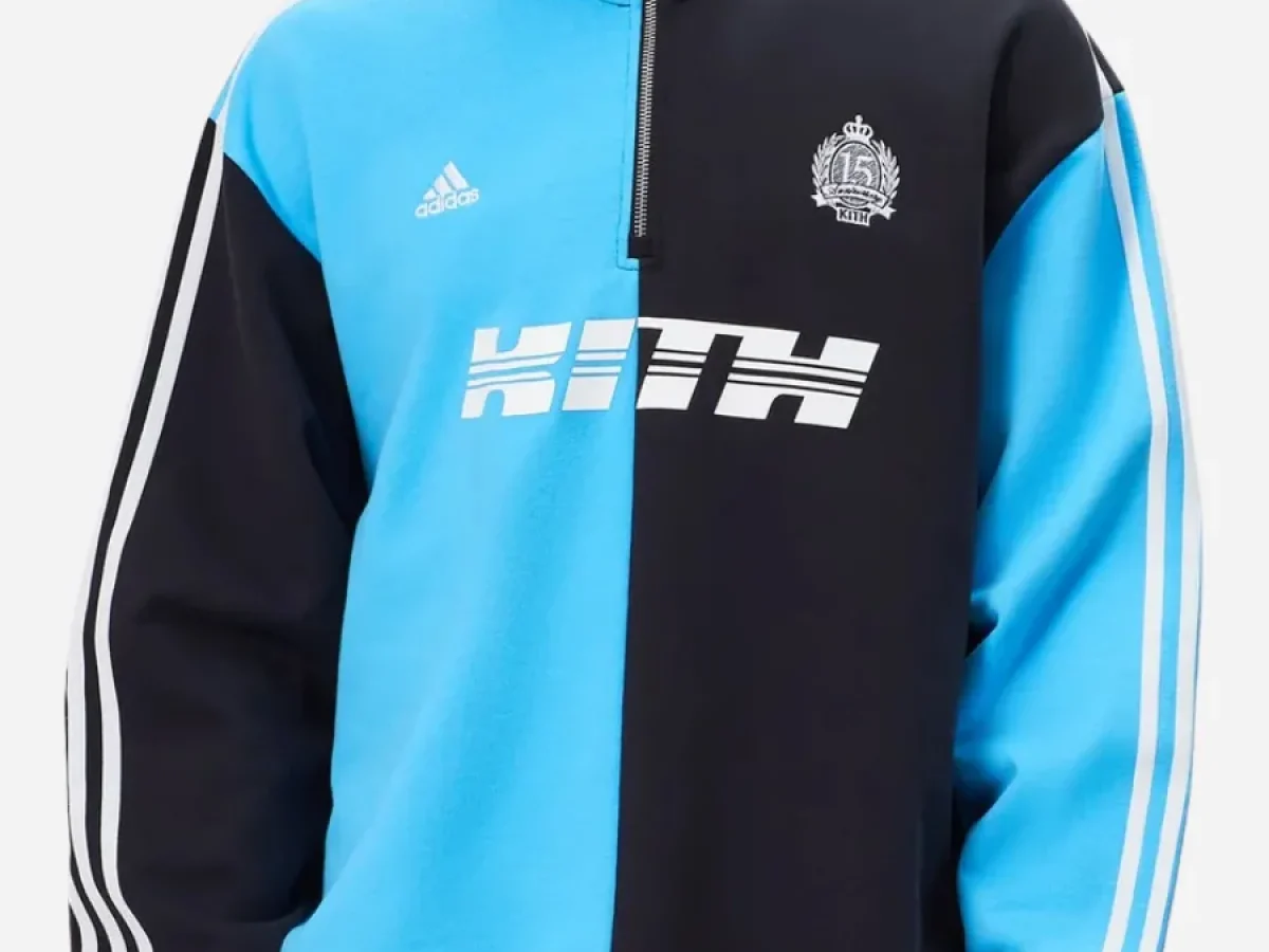 Kith & Messi for Adidas 2026 Football Quarter Zip - Night Navy