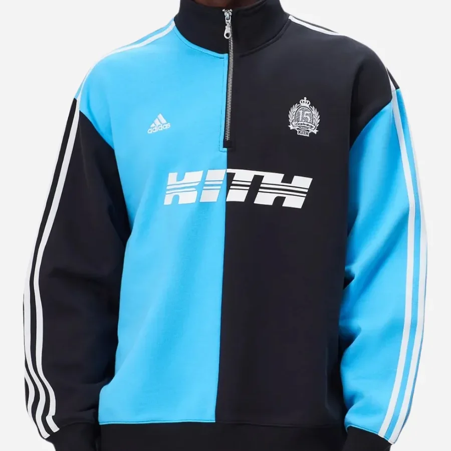 Kith & Messi for Adidas 2026 Football Quarter Zip - Night Navy