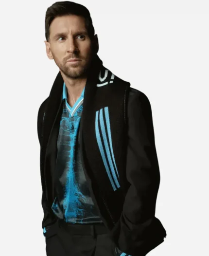 Kith & Messi for Adidas Football Suiting Jacket In BlacK