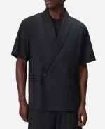 Kith & Messi for Adidas Football Wrap Jacket In Black