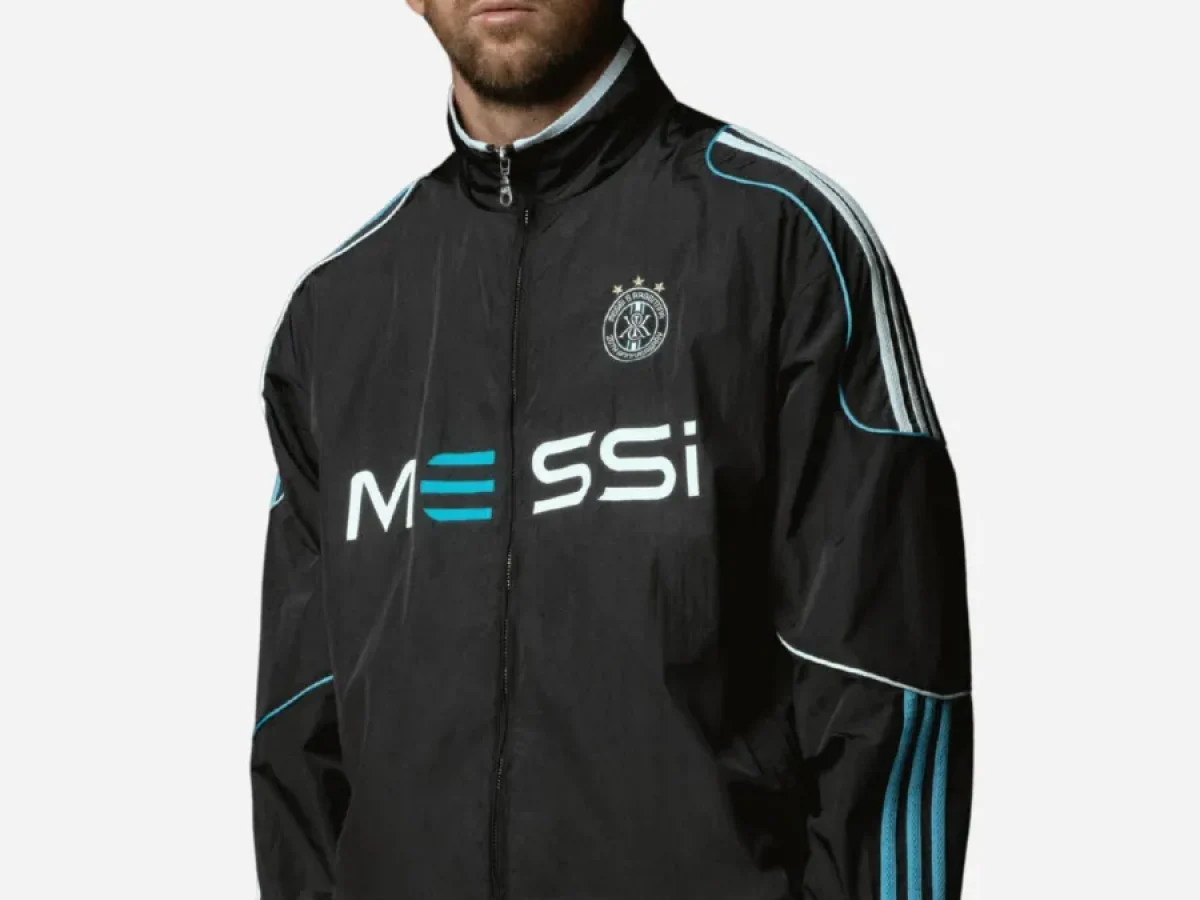 Kith & Messi x Adidas Football Nylon Track Jacket - Jacket Era