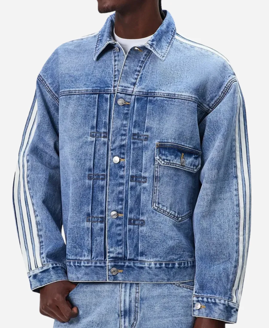 Kith & Messi for Adidas Football Denim Jacket