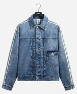 Kith x Messi x Adidas Football Denim Jacket For Unisex