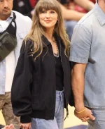 2026 NBA Eastern Conference Finals Knicks Vs Cavaliers Taylor Swift Denim Bomber Jacket
