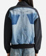 Knicks vs Cavaliers Taylor Swift Denim Bomber Jacket