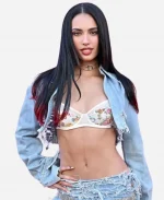 Kylie Cantrall Billboard Women Music Event Denim Crop Jacket