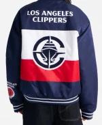 LA Clippers Twill Bomber Jacket