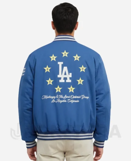 Dodgers Royal Blue Varsity Jacket