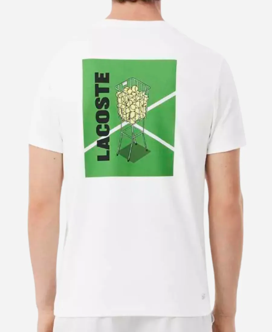 Lacoste Ultra Dry Printed Tennis T-Shirt Lacoste Ultra Dry Printed Tennis T-Shirt