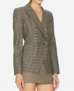 Liz Kreutz Plaid Blazer
