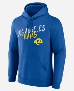 Los Angeles Rams Hustle Personalized Name & Number Hoodie