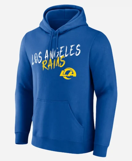 Los Angeles Rams Hustle Personalized Name & Number Hoodie