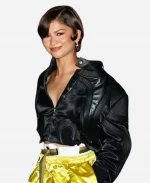 Louis Vuitton Cruise 2027 After Party NYC Zendaya Black Cropped Jacket