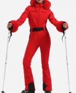 Love Island Beyond the Villa S02 Gracyn Blackmore Red Ski Suit