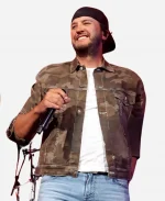 Luke Bryan 12th annual iHeartCountry Festival Camouflage Denim Jacket