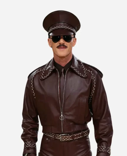 Luke Evans 2026 Met Gala Leather Jacket