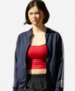 Lukita Maxwell TV Series Shrinking S03 Alice Blue Track Jacket