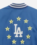 Madhappy x Dodgers 2026 World Series Royal Blue Full-Snap Varsity Jacket