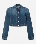 Madrid Naomi Campbell Blue Denim Jacket