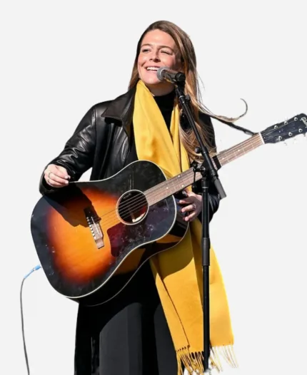 Maggie Rogers Leather Coat