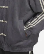 Manchester United 2026 CNY Grey Suede Jacket
