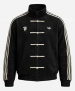 Manchester United Chinese New Year Adidas Anthem Jacket In Black