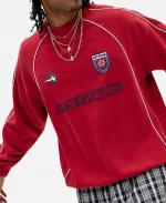 Marcello Hernandez Tv Show Saturday Night Live S51 Red Sweatshirt