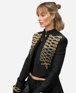 Margot Robbie Opening Night 1536 Military Jacket