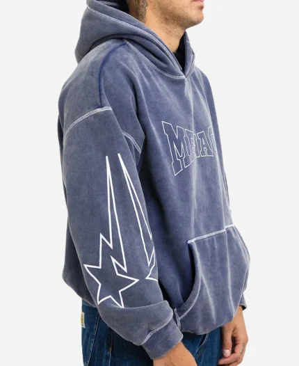 Menace Company 90s Voltage Heavy Star Graphics Hoodie
