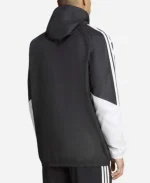 Men's Adidas Liverpool FC 2627 Tiro All Weather Hooded Jacket - Black