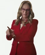 Meryl Streep Don't Look Up Red Blazer