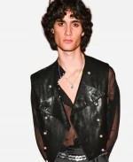 Met Gala 2026 After Party Sombr Leather Vest