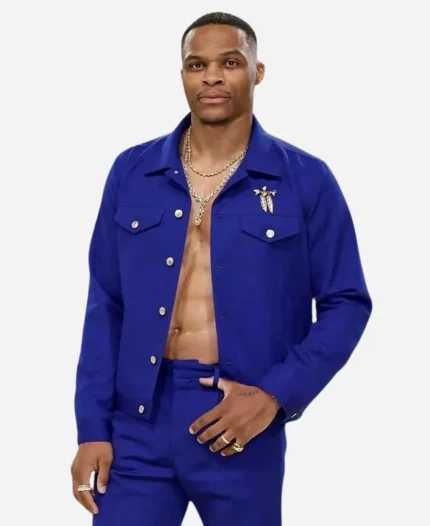 Met Gala 2026 Russell Westbrook Blue Jacket