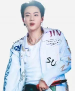Mexico Tour 2026 Kim Seok Jin BTS Mistico White Spiked Jacket