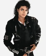 Michael 2026 Jaafar Jackson Black Belted Jacket