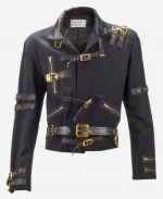 Michael 2026 Michael Jackson Black Belted Jacket