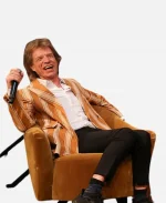 Mick Jagger 2026 The Rolling Stones Foreign Tongues Double Breasted Blazer