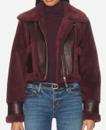 Morgan Lindholm Marshals S01 Burgundy Jacket
