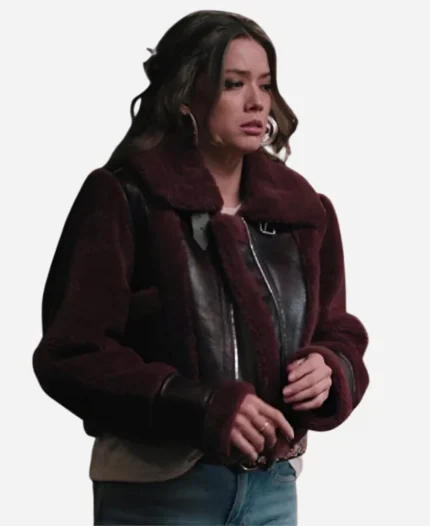 Morgan Lindholm Marshals S01 Leather Jacket