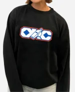 NBA 2026 Oklahoma City Thunder OKC Whistle Logo Black T-Shirt