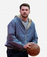 Luka Doncic 2026 Thunder vs Lakers Semifinal Blue Jacket